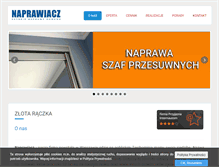 Tablet Screenshot of naprawiacz.waw.pl